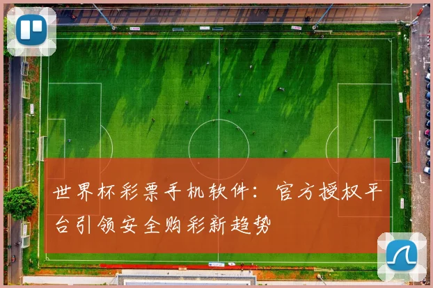 世界杯彩票手机软件:官方授权平台引领安全购彩新趋势