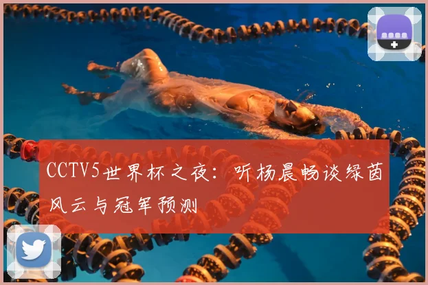 CCTV5世界杯之夜:听杨晨畅谈绿茵风云与冠军预测