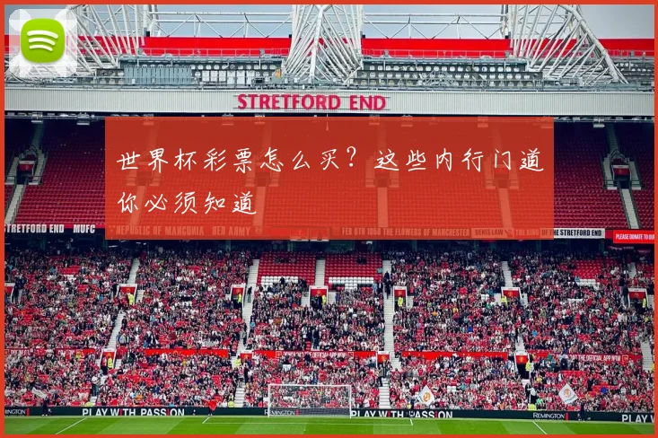 世界杯彩票怎么买?这些内行门道你必须知道